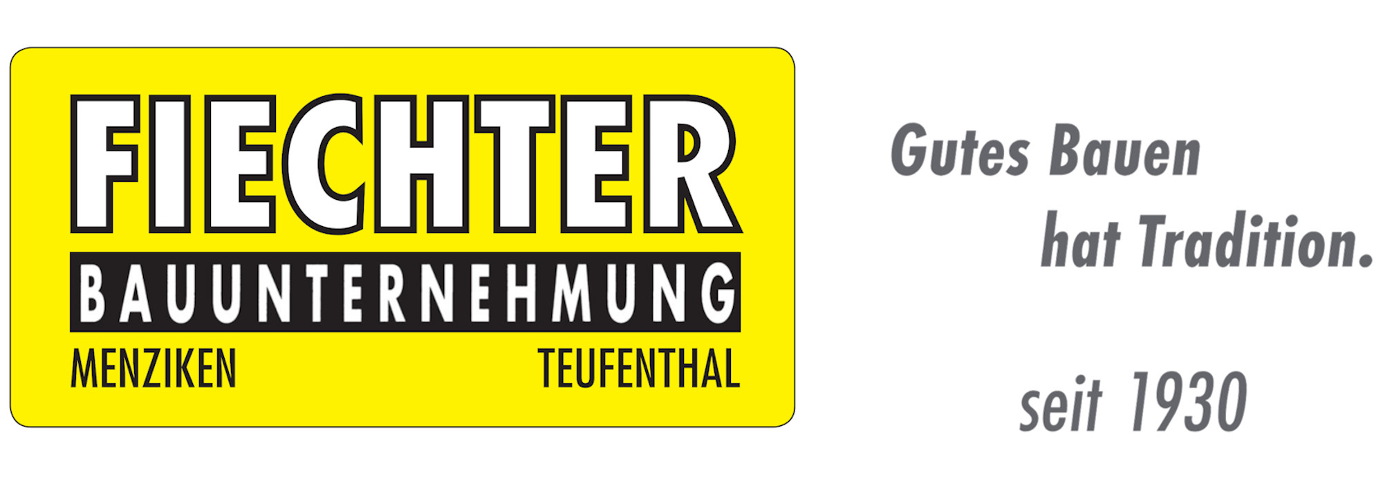 Logo Fiechter Bau AG Teufenthal, Aargau (AG)
